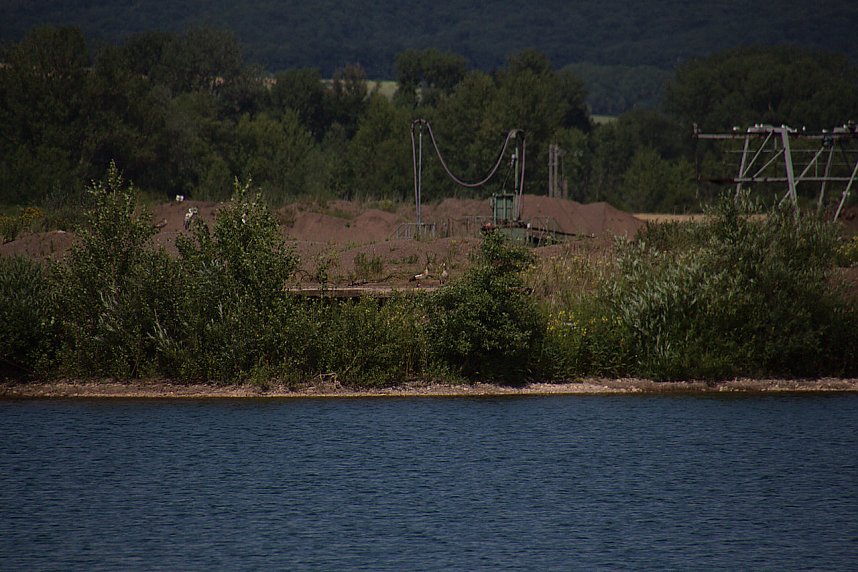 Industrie an den Bielener Kiesgew&auml;ssern