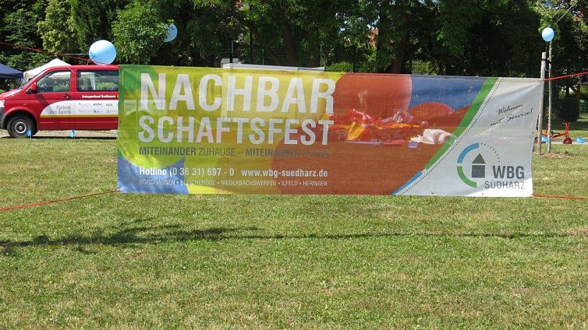 WBG-Nachbarschaftsfeste in Heringen und Bleicherode