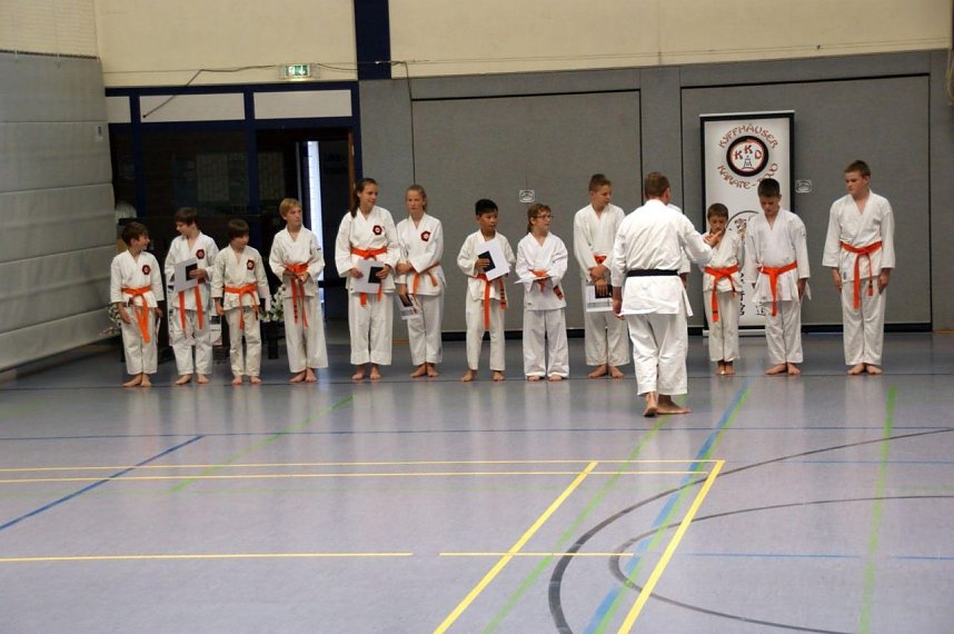 Drei Tage Karate