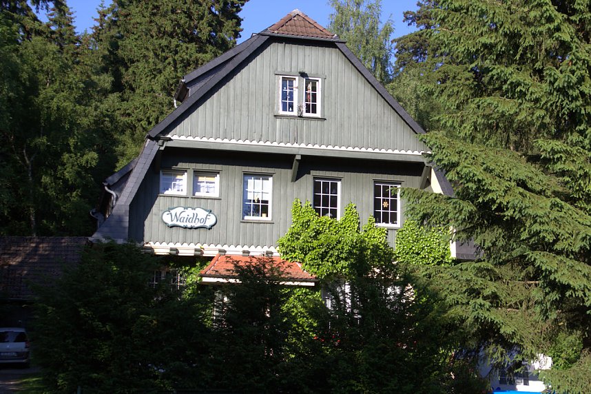 Peter Blei im St&auml;dtchen Schierke