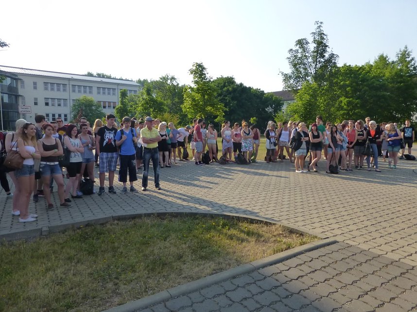 Aktion junge Fahrer der Kreisverkehrswacht Nordhausen