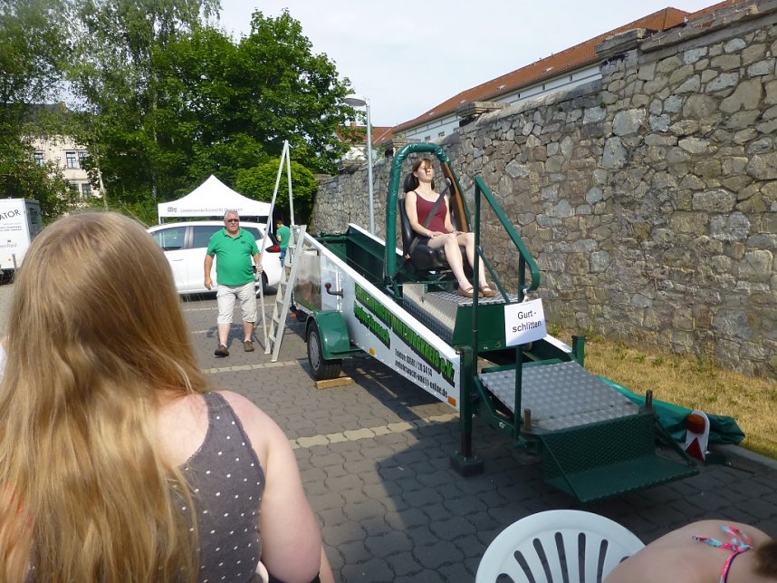 Aktion junge Fahrer der Kreisverkehrswacht Nordhausen