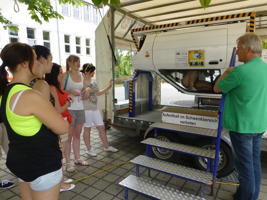 Aktion junge Fahrer der Kreisverkehrswacht Nordhausen