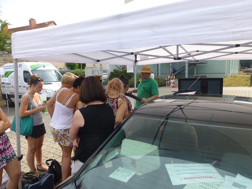 Aktion junge Fahrer der Kreisverkehrswacht Nordhausen