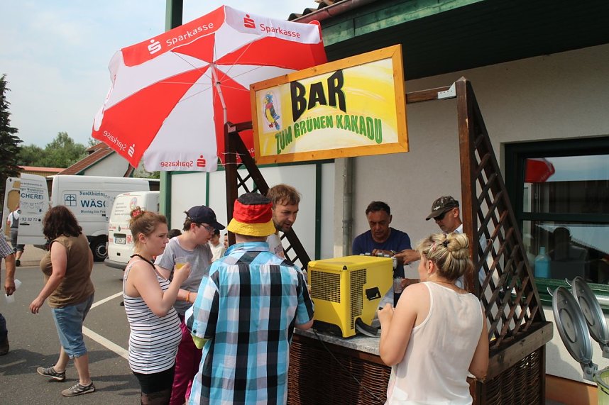 Sommerfest der Nordth&uuml;ringer Werkst&auml;tten in Nordhausen