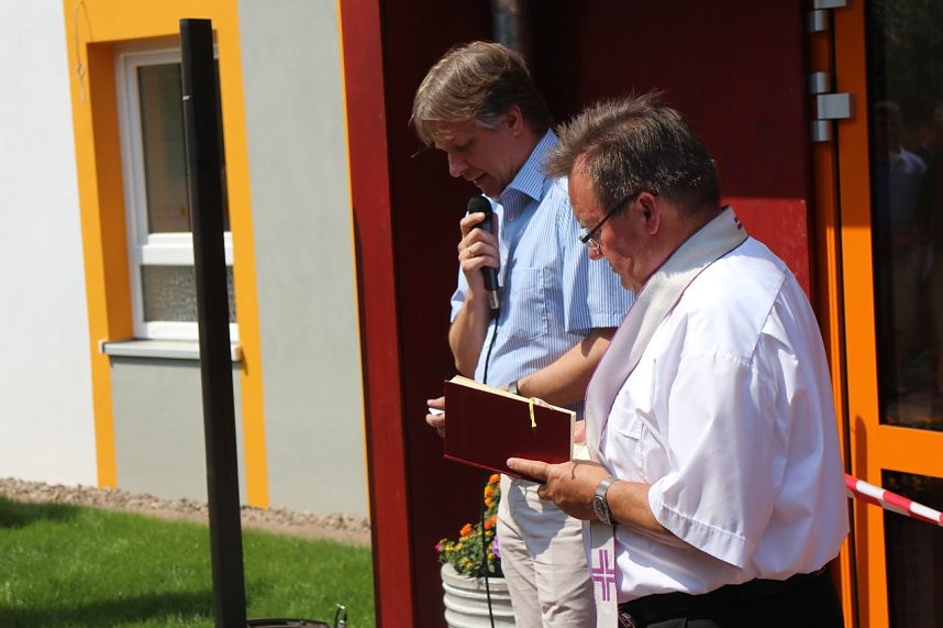 Der &ouml;kumenische Kindergarten er&ouml;ffnete heute seinen neuen Krippenbereich