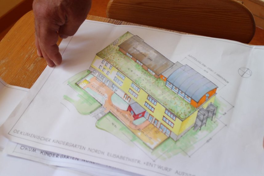 Der &ouml;kumenische Kindergarten er&ouml;ffnete heute seinen neuen Krippenbereich