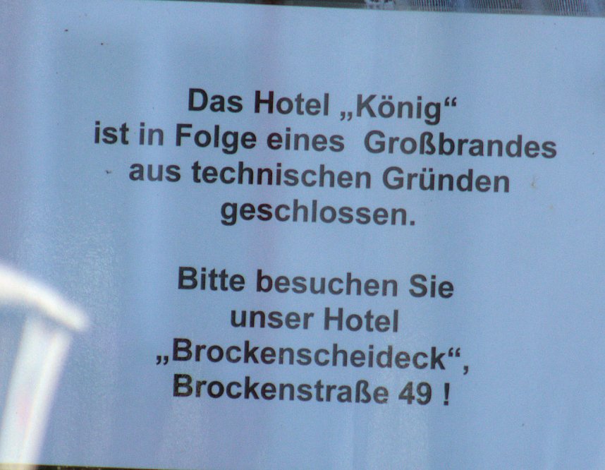 Unterwegs in Schierke