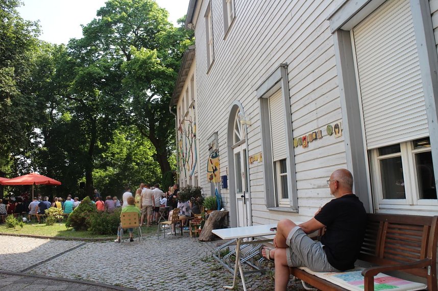 Die Nordh&auml;user Musikschule spielte heute f&uuml;r die Jugendkunstschule auf