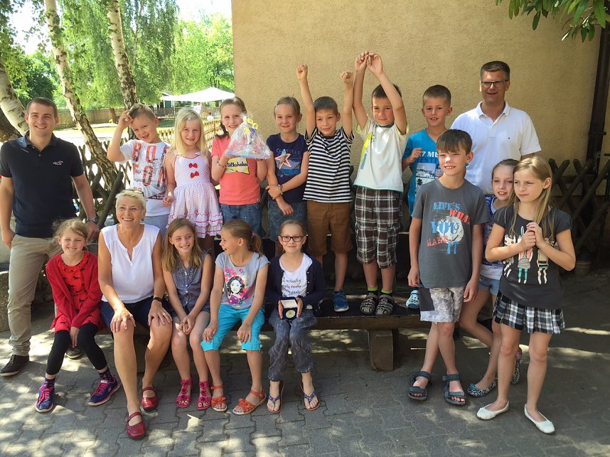 Mitgemacht: Petersdorf - Sieger bei den Grundschulen.