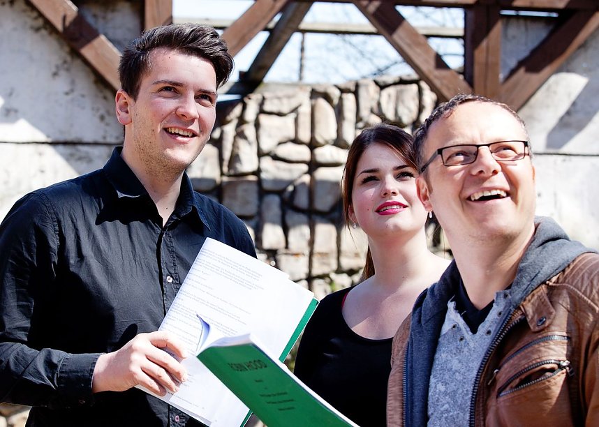 Ausschnitt aus den Proben zu "Robin Hood"