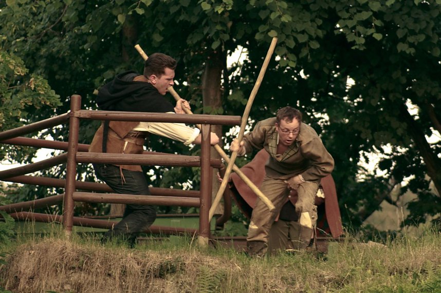 Ausschnitt aus den Proben zu "Robin Hood"