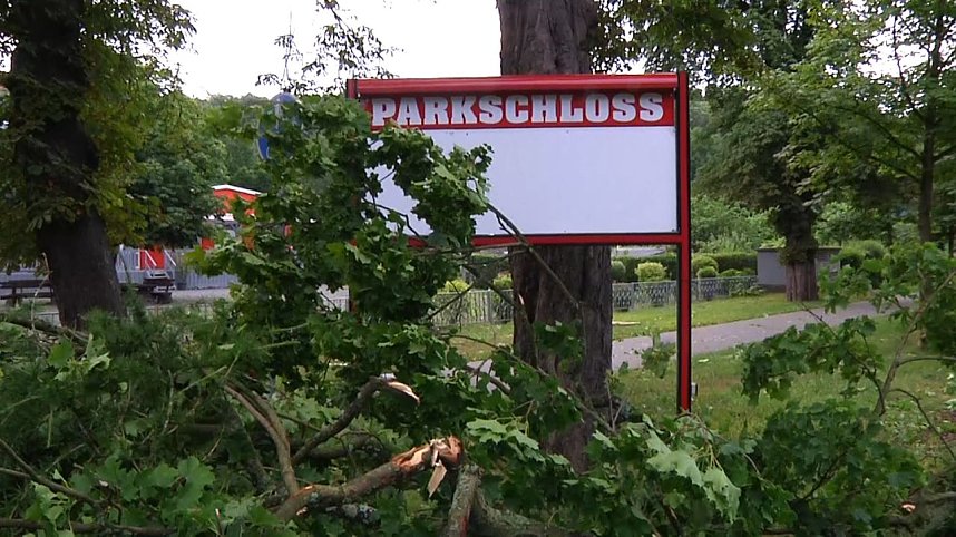 In den Morgenstunden wurde im Landkreis Nordhausen mit den Aufr&auml;umarbeiten begonnen