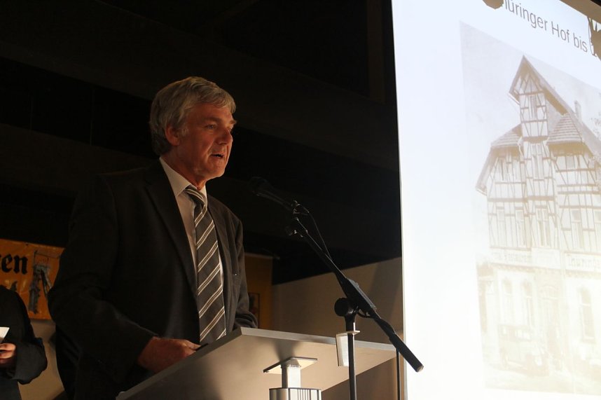 Zum Bergmannsfestes wurde in Sollstedt auch die neue Festhalle er&ouml;ffnet