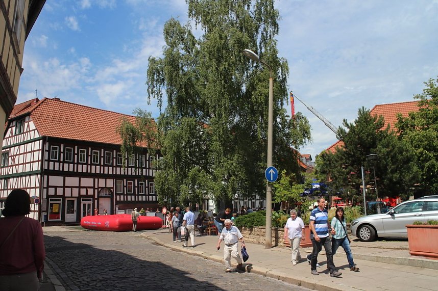 Alternatives Altstadtfest in Nordhausen er&ouml;ffnet