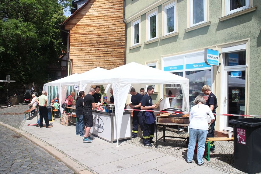 Alternatives Altstadtfest in Nordhausen er&ouml;ffnet