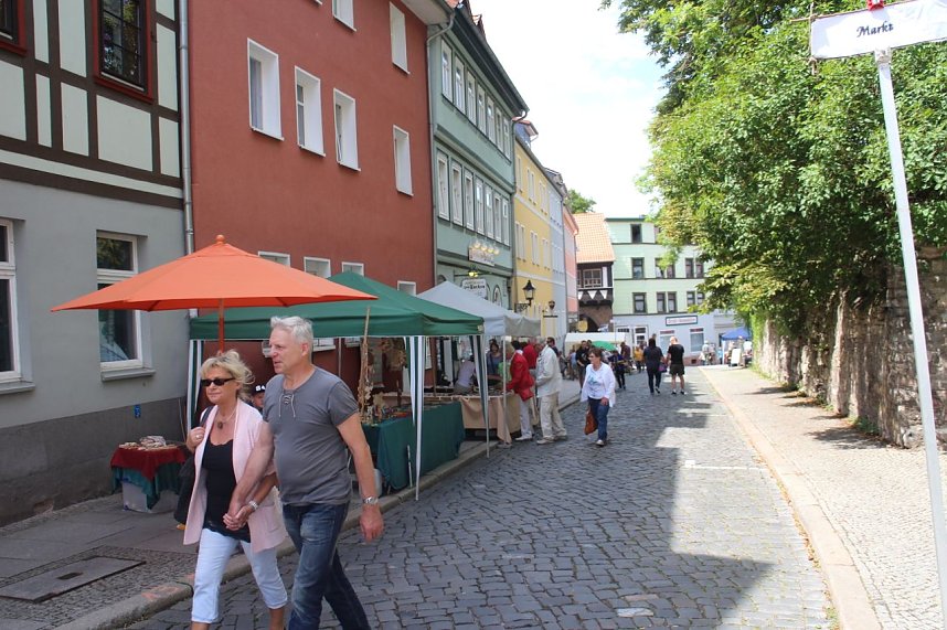 Alternatives Altstadtfest in Nordhausen er&ouml;ffnet