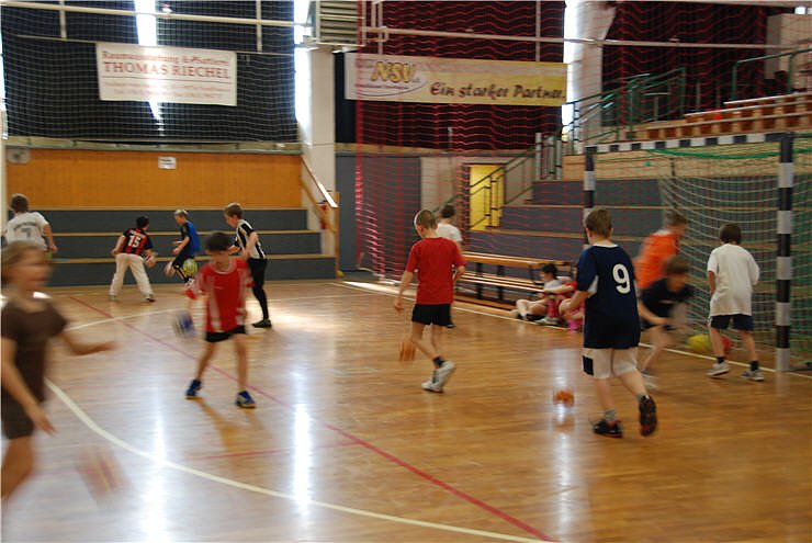 Handball-Oster-Camp. NNZ-City Scout on Tour