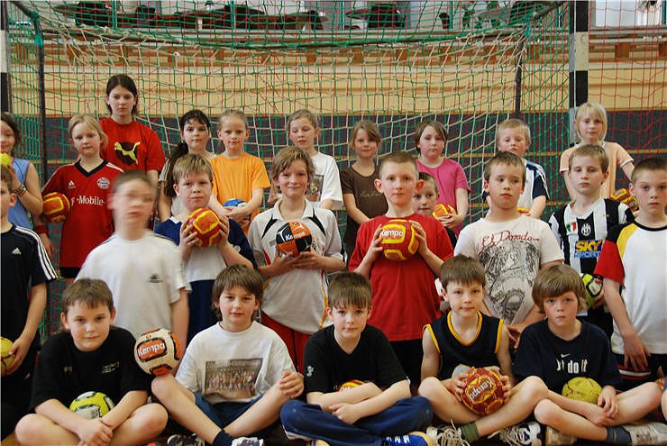 Handball-Oster-Camp. NNZ-City Scout on Tour