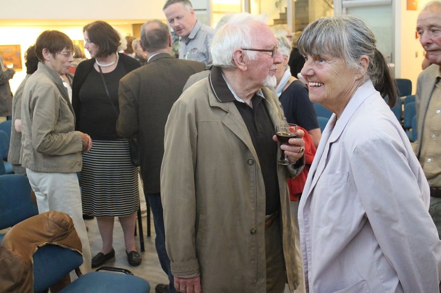 Ausstellungser&ouml;ffnung in der Nordh&auml;user Kreissparkasse