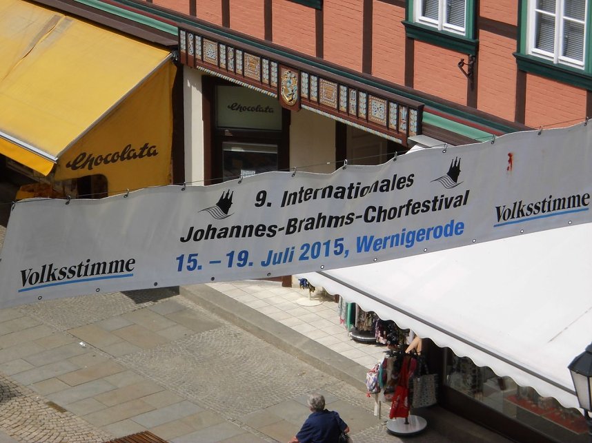 Chorfestival in Wernigerode