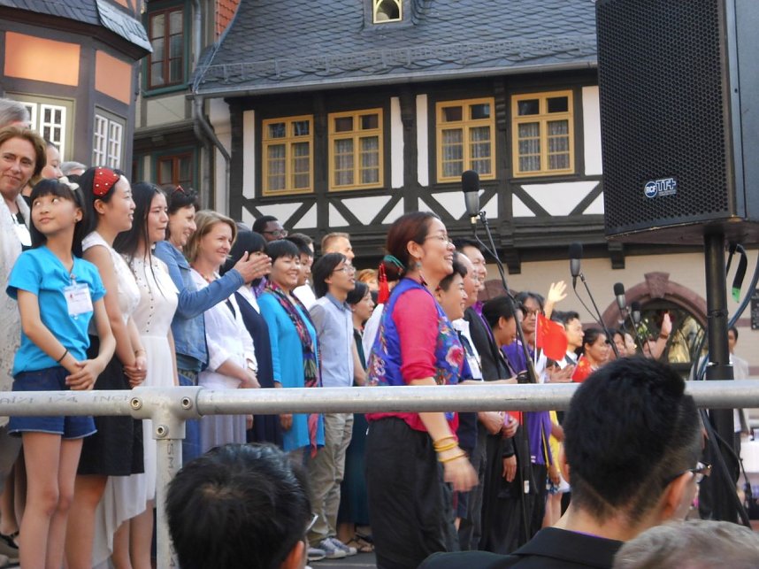 Chorfestival in Wernigerode