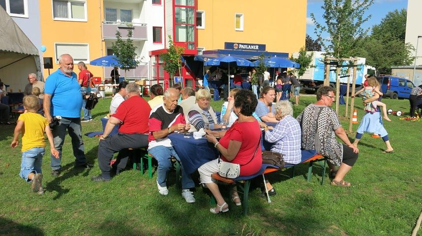 Nachbarschaftsfest bei der WBG