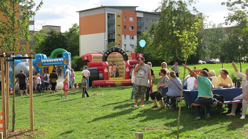 Nachbarschaftsfest bei der WBG