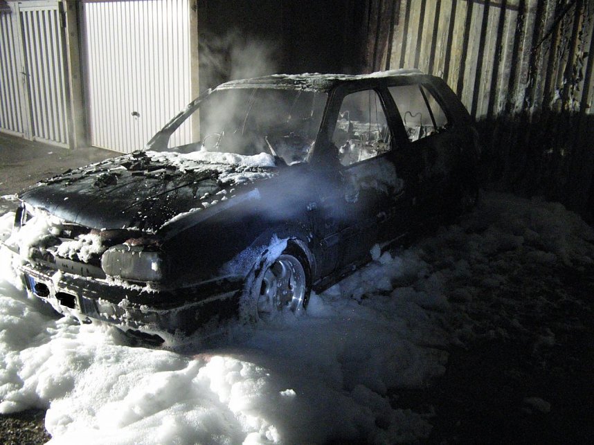 Golf brannte in Bleicherode