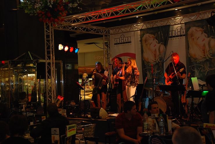 1. Moonlightshopping im Jahr 2009 S&uuml;dharz Galerie Nordhausen.