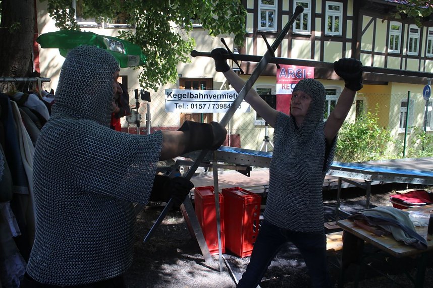 Mittelalterflair auf dem 21. Nordh&auml;user Altstadtfest