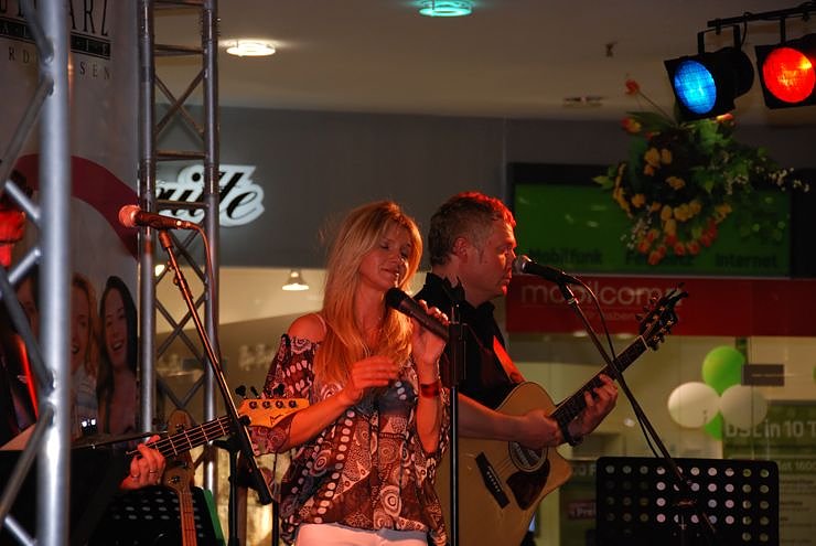 1. Moonlightshopping im Jahr 2009 S&uuml;dharz Galerie Nordhausen.