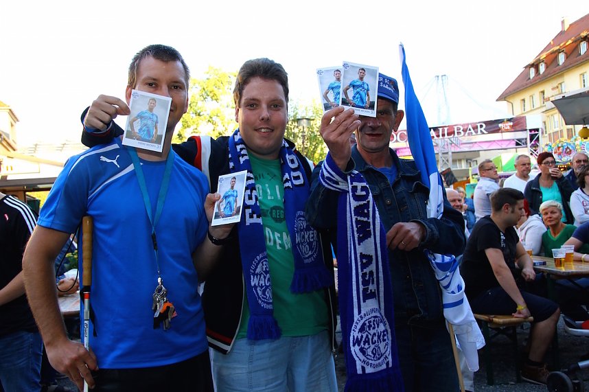 Auf der B&uuml;hne statt auf dem Rasen