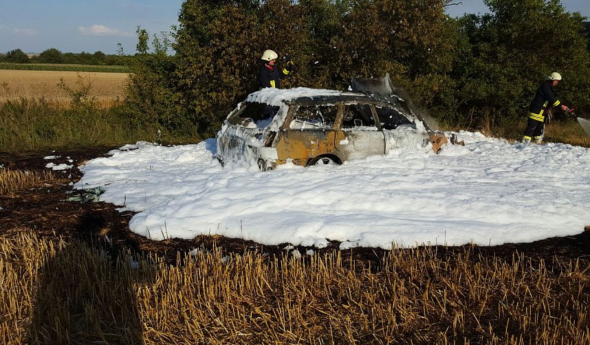 Autobrand gel&ouml;scht