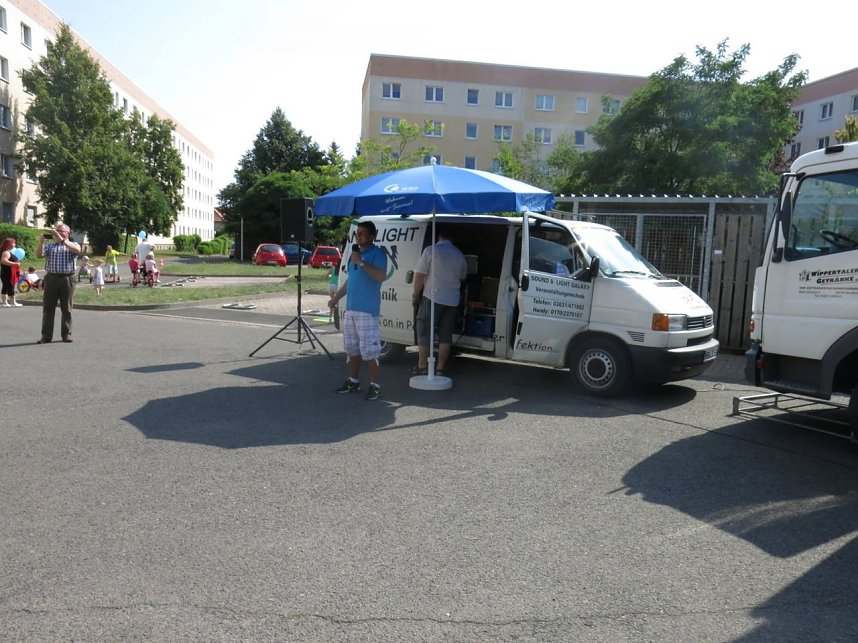 Nachbarschaftsfest bei der WBG