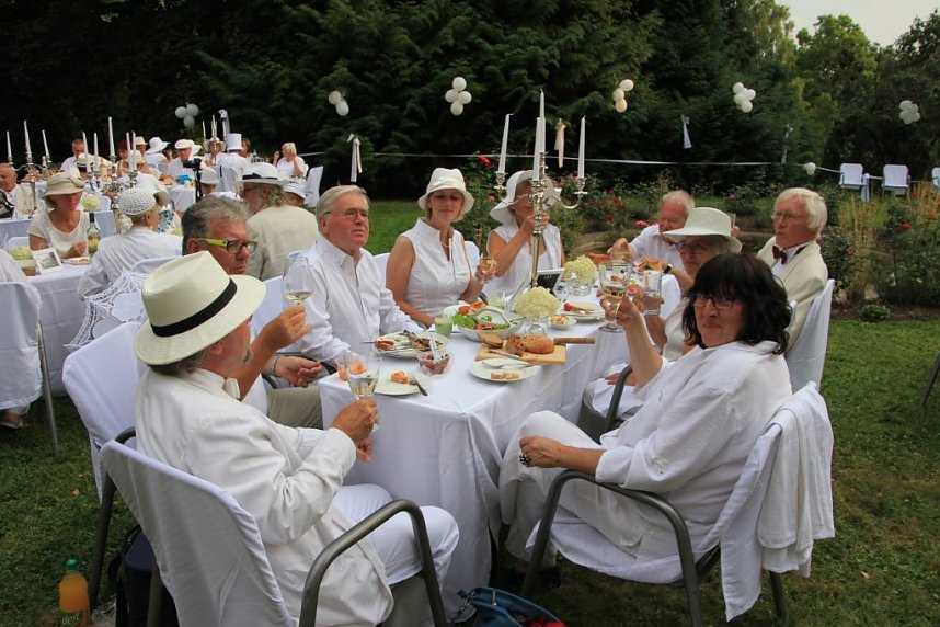 Erstes "Dinner en Blanc"
