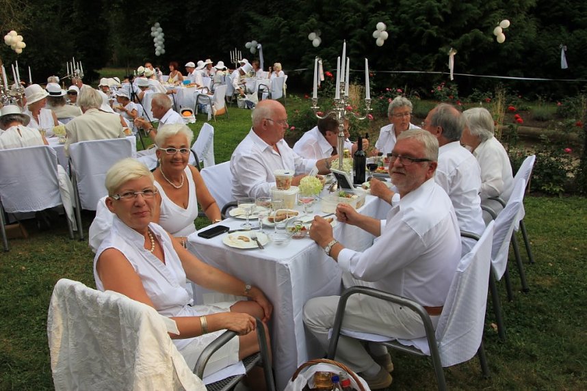 Erstes "Dinner en Blanc"
