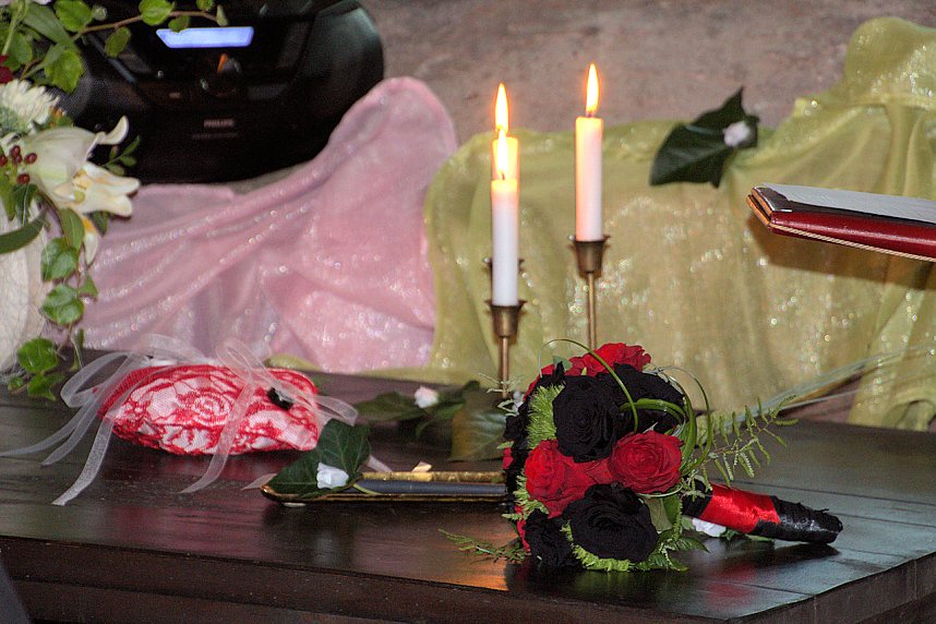 Hochzeit auf der Burgruine Hohnstein