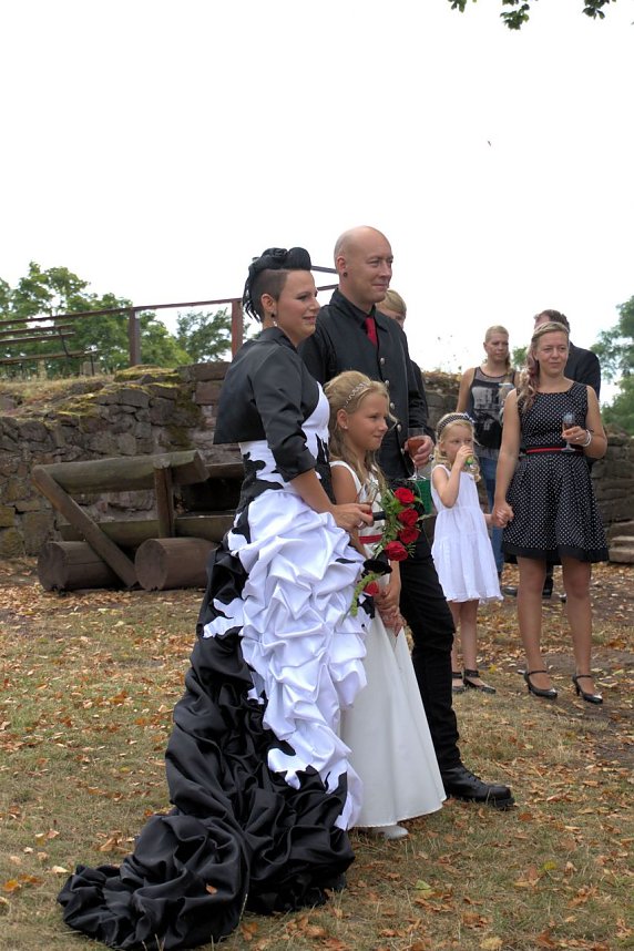 Hochzeit auf der Burgruine Hohnstein