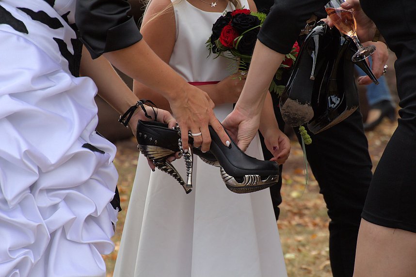 Hochzeit auf der Burgruine Hohnstein