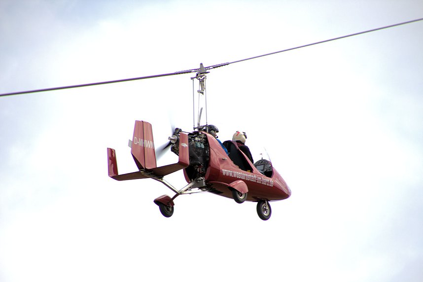 Flugshow in Hasselfelde