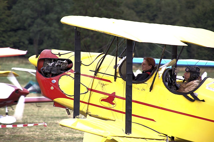 Flugshow in Hasselfelde