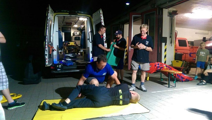 Freiwillige Feuerwehren in der Ausbildung