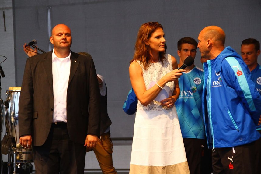 Wacker Nordhausen zu Gast bei EVN-Party