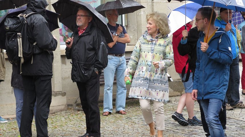 Zwei Kundgebungen in Nordhausen