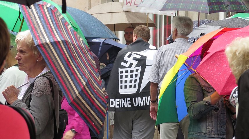 Zwei Kundgebungen in Nordhausen