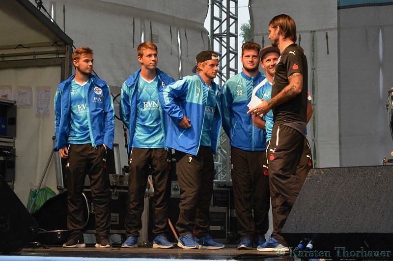 EVN-Party auf dem Berg