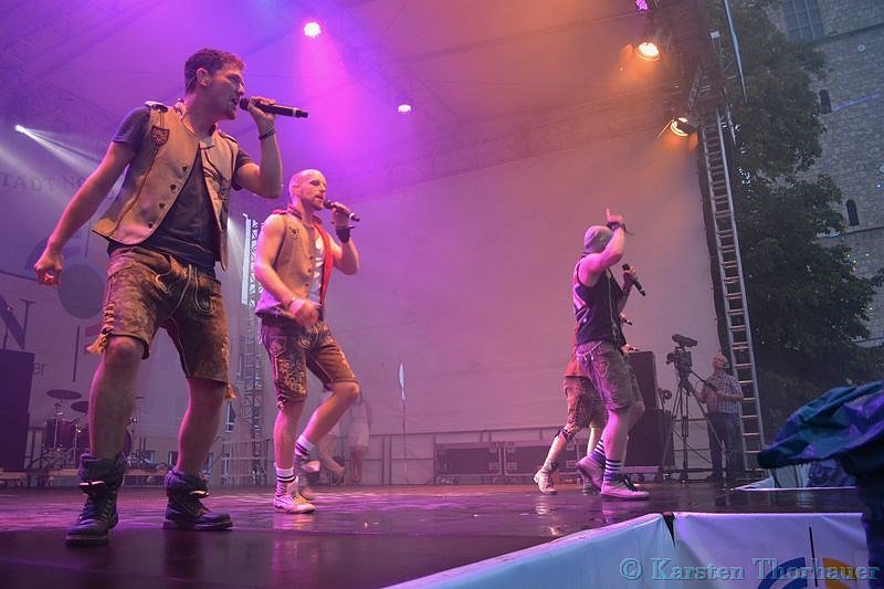 Party auf dem Petersberg