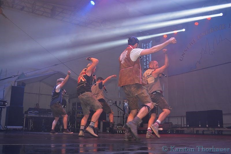 Party auf dem Petersberg