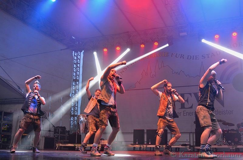 Party auf dem Petersberg